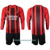 Conjunto (Camiseta+Pantalón Corto) Manga Larga AC Milan Primera Equipación 2021/22 - Niño